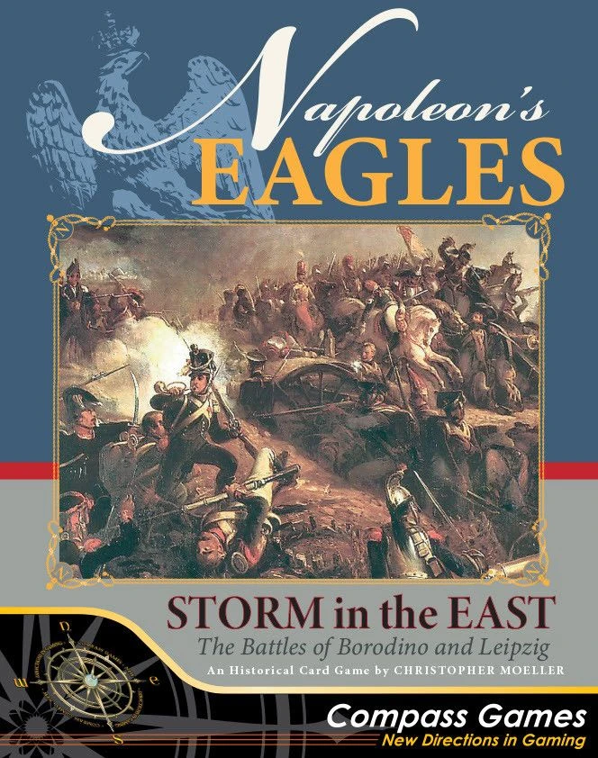 Compass Games Napoleon's Eagles: Storm In The East – The Battles Of Borodino And Leipzig Board Games 1 Compass Games Napoleon's Eagles: Storm In The East – The Battles Of Borodino And Leipzig Board Games