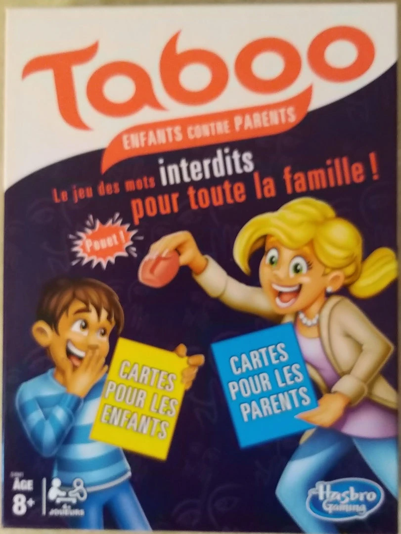 Hasbro Taboo: Kids Vs. Parents Board Games 1 Hasbro Taboo: Kids Vs. Parents Board Games