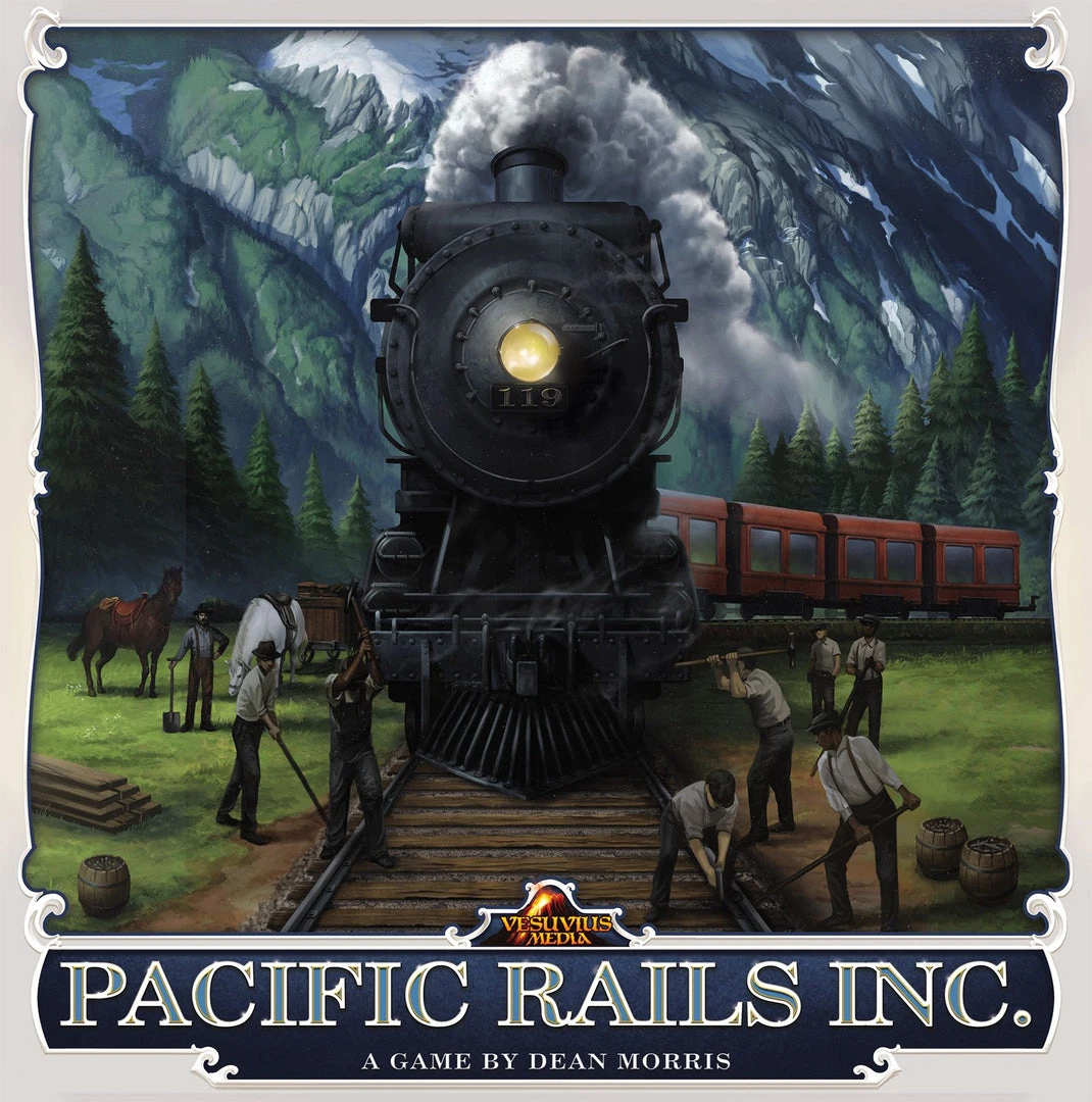 Vesuvius Media Board Games Pacific Rails Inc. (Deluxe Edition) 1 Vesuvius Media Board Games Pacific Rails Inc. (Deluxe Edition)