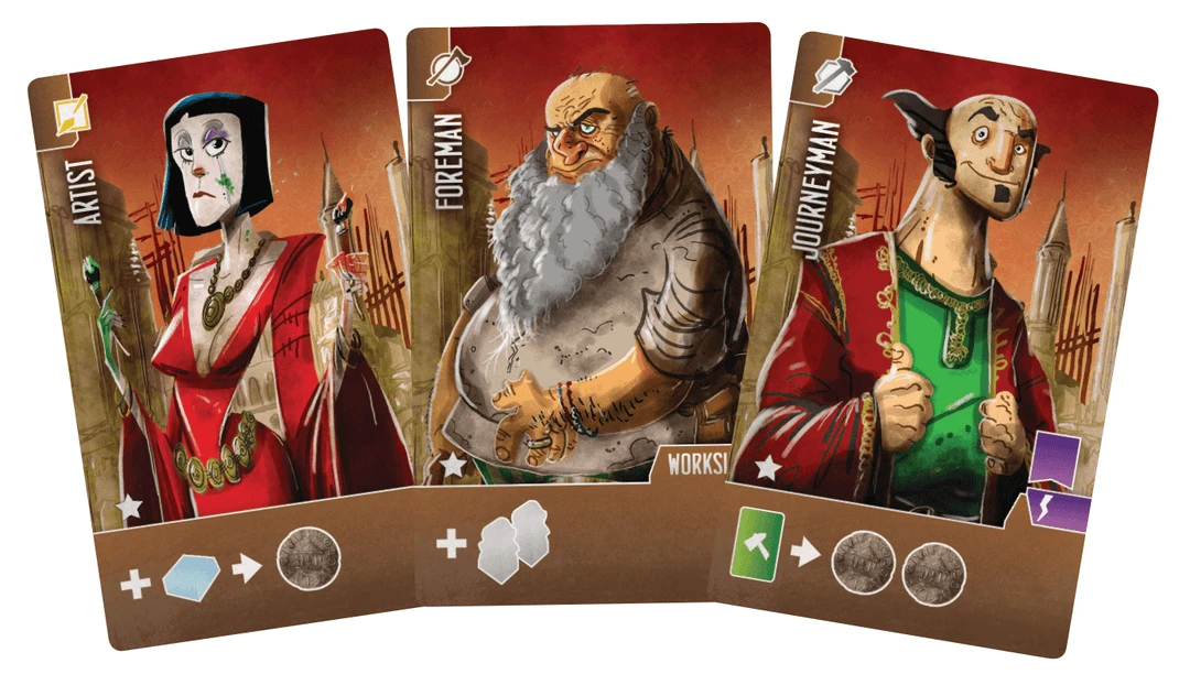 Garphill Games Board Games Architects Of The West Kingdom: Dice Tower Pack (Import) 2 Garphill Games Board Games Architects Of The West Kingdom: Dice Tower Pack (Import)