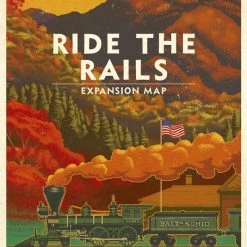 Capstone Games Ride The Rails: France/Germany Board Games
