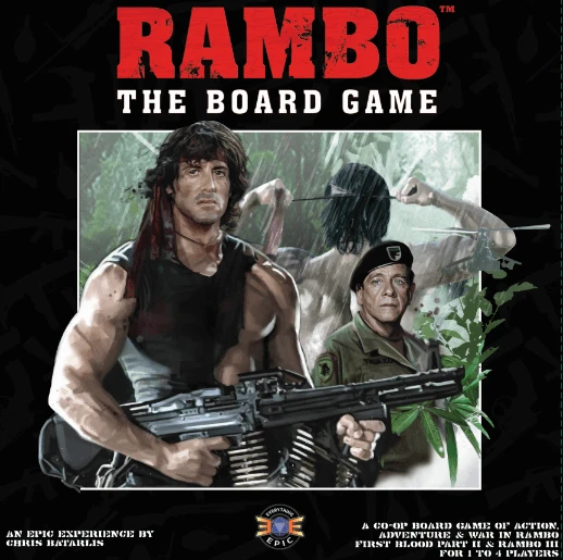 Everything Epic Games Rambo: The Board Game 1 Everything Epic Games Rambo: The Board Game