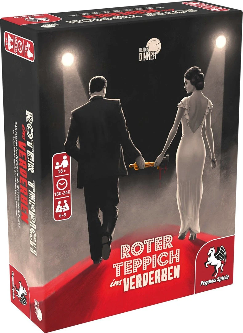Pegasus Spiele Board Games Deadly Dinner: Red Carpet Into Demise *PRE-ORDER* 1 Pegasus Spiele Board Games Deadly Dinner: Red Carpet Into Demise *PRE-ORDER*