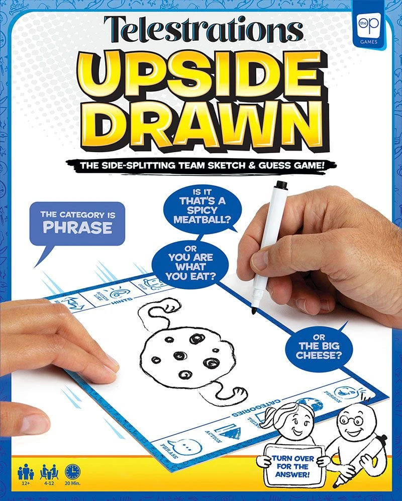 The Op Board Games Telestrations: Upside Drawn 1 The Op Board Games Telestrations: Upside Drawn