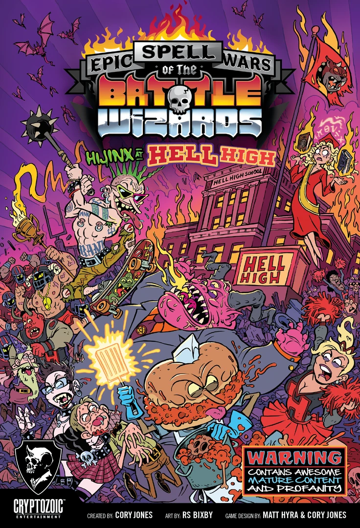 Cryptozoic Entertainment Epic Spell Wars Of The Battle Wizards: Hijinx At Hell High 1 Cryptozoic Entertainment Epic Spell Wars Of The Battle Wizards: Hijinx At Hell High