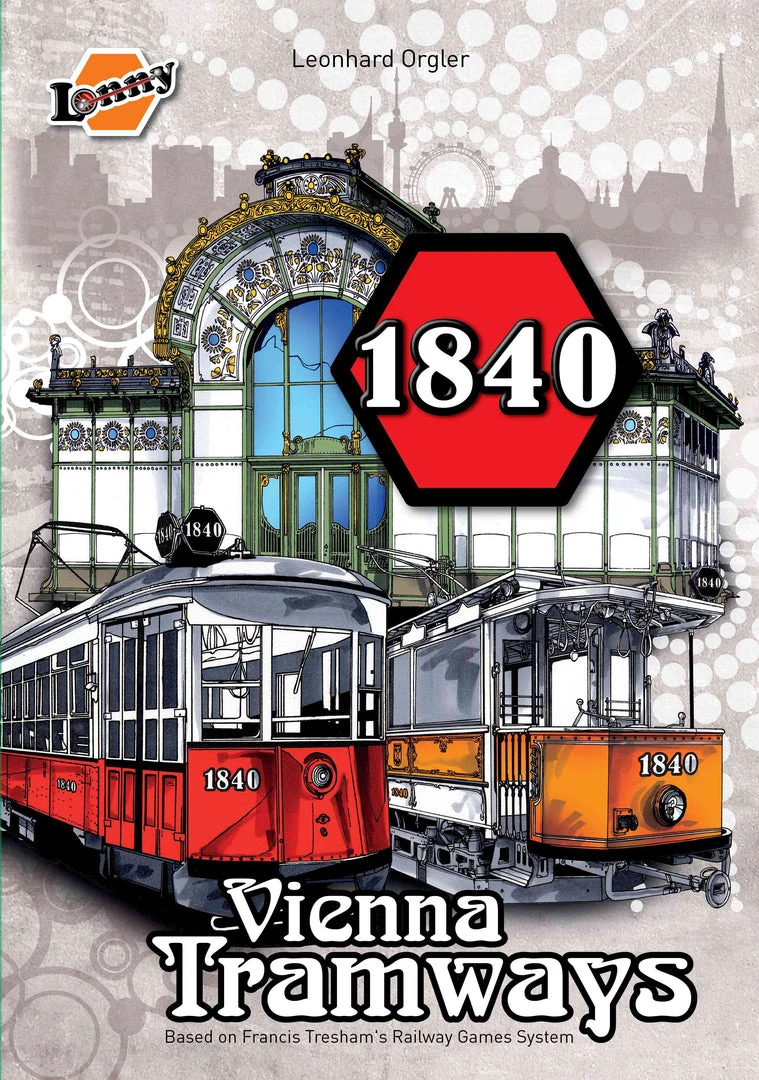 Lonny Games 1840: Vienna Tramways (Import) Board Games 1 Lonny Games 1840: Vienna Tramways (Import) Board Games
