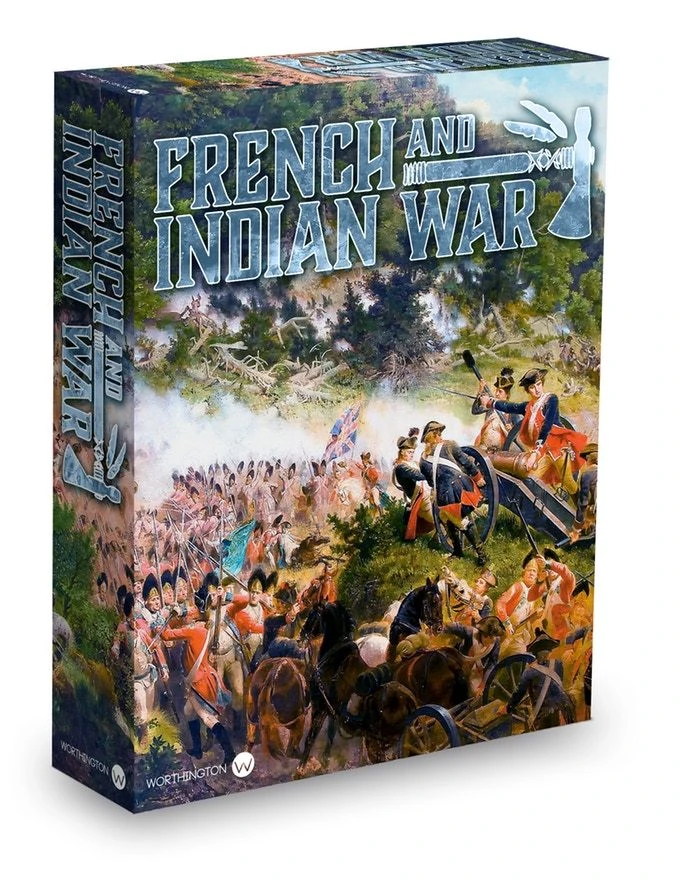 Worthington Publishing Board Games French And Indian War 1757-1759 1 Worthington Publishing Board Games French And Indian War 1757-1759