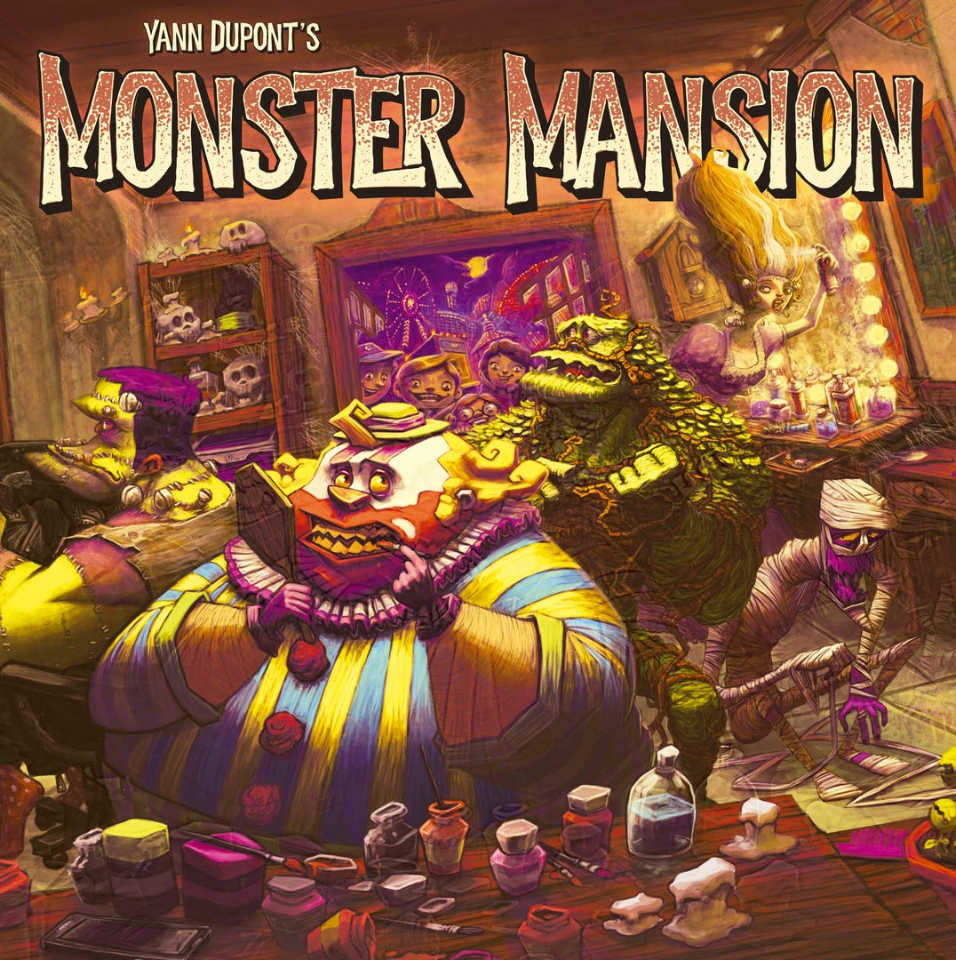 Ludonova Monster Mansion Board Games 1 Ludonova Monster Mansion Board Games