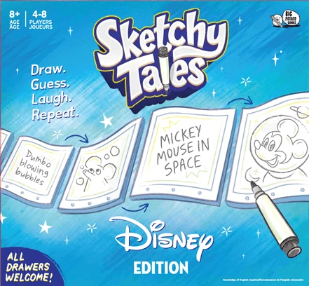 Big Potato Board Games Disney Sketchy Tales 1 Big Potato Board Games Disney Sketchy Tales