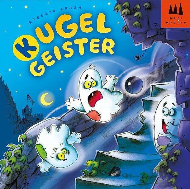 Drei Magier Spiele Kugelgeister (aka Roller Ghoster) (German Import) Board Games 1 Drei Magier Spiele Kugelgeister (aka Roller Ghoster) (German Import) Board Games