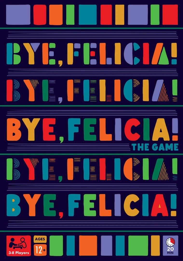 Big G Creative Board Games Bye, Felicia! 1 Big G Creative Board Games Bye, Felicia!