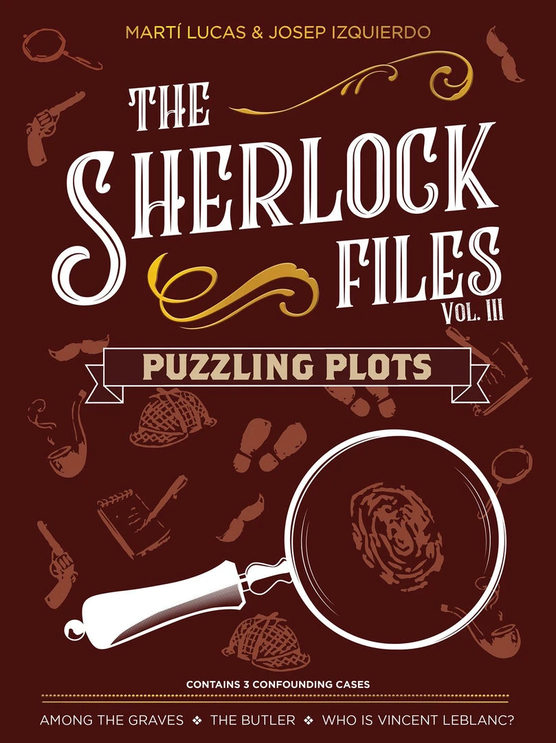 Indie Boards & Cards The Sherlock Files: Vol III – Puzzling Plots 1 Indie Boards & Cards The Sherlock Files: Vol III – Puzzling Plots