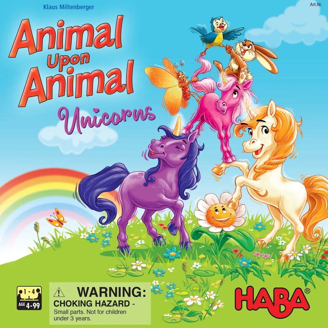HABA Animal Upon Animal: Unicorns Board Games 1 HABA Animal Upon Animal: Unicorns Board Games