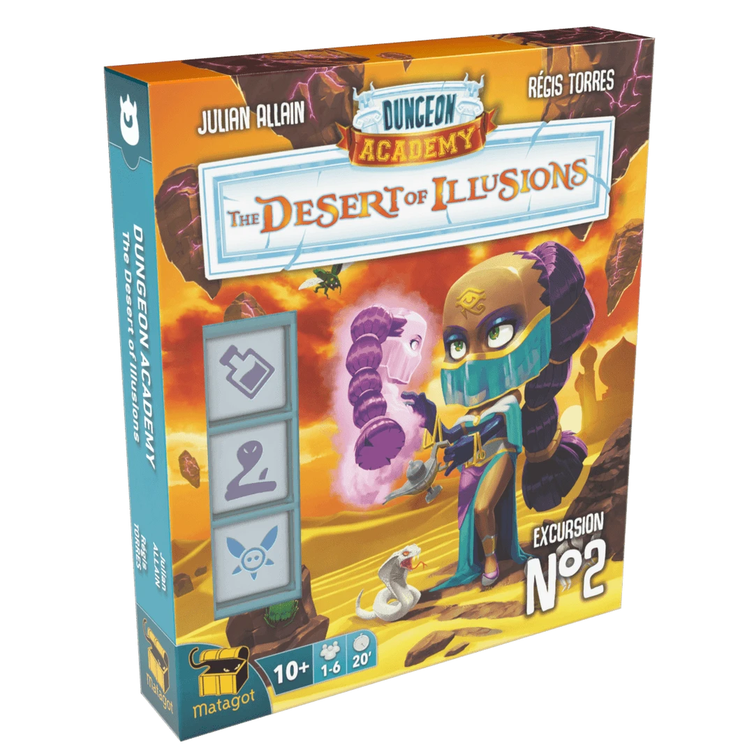 Matagot Board Games Dungeon Academy: The Desert Of Illusions 1 Matagot Board Games Dungeon Academy: The Desert Of Illusions