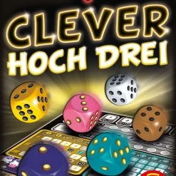 Schmidt Spiele Clever Hoch Drei (German Import) Board Games