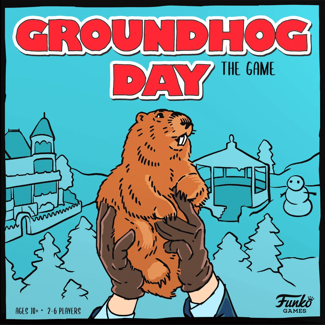 Funko Games Groundhog Day: The Game Board Games 1 Funko Games Groundhog Day: The Game Board Games