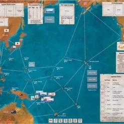 Dan Verssen Games (DVG) Fleet Commander: Nimitz – Expansion 2: Total War Board Games