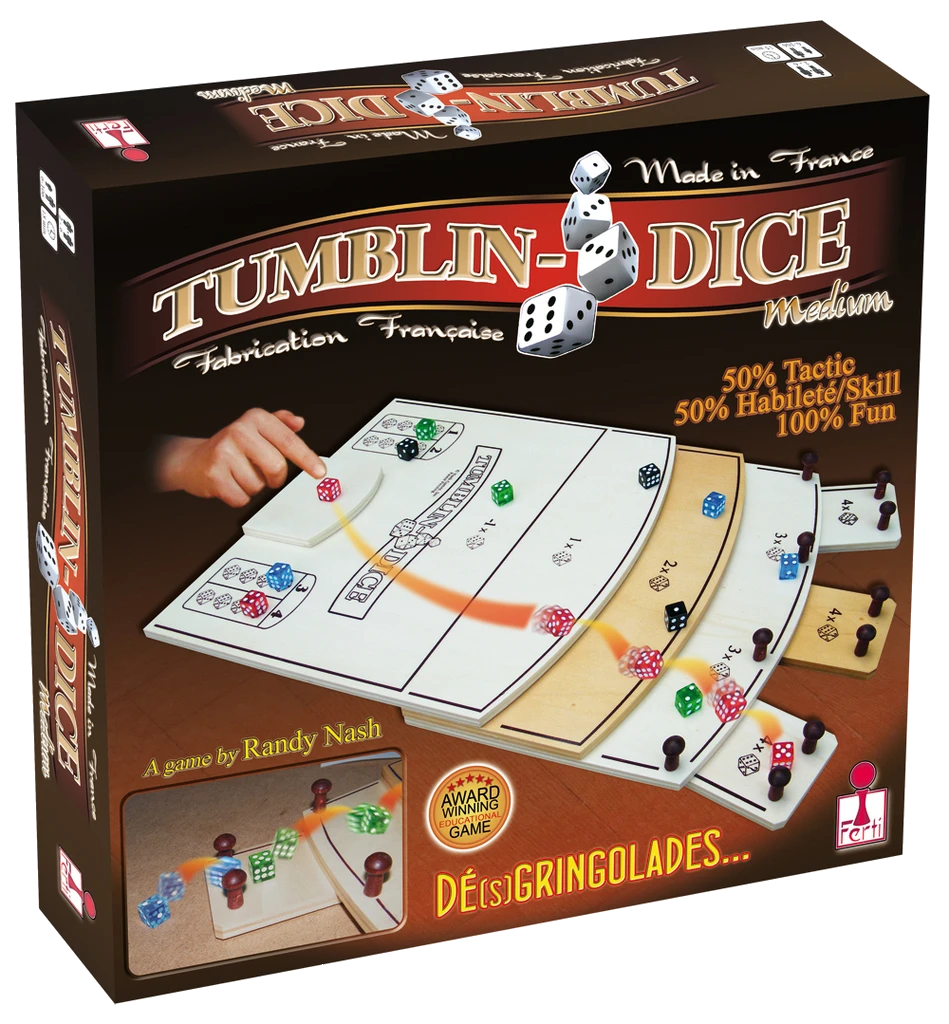 Ferti Board Games Tumblin-Dice (Medium) 1 Ferti Board Games Tumblin-Dice (Medium)