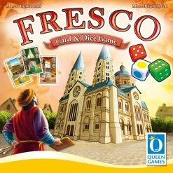 Queen Games Fresco: Card & Dice Game Board Games
