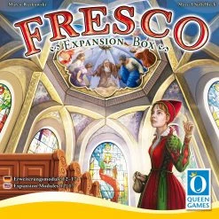 Queen Games Board Games Fresco: Expansion Box – Modules 12-17