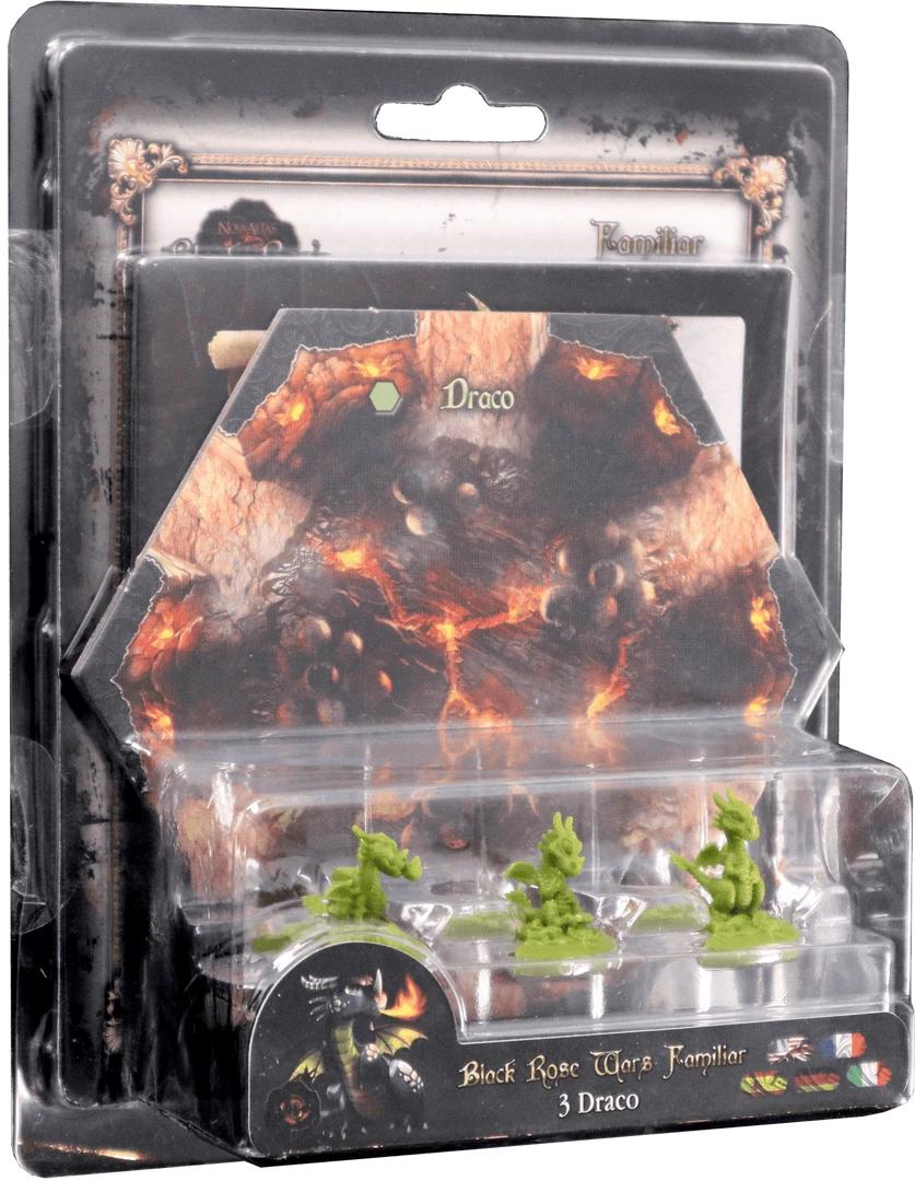 Ludus Magnus Studio Board Games Black Rose Wars: Familiar Draco 1 Ludus Magnus Studio Board Games Black Rose Wars: Familiar Draco
