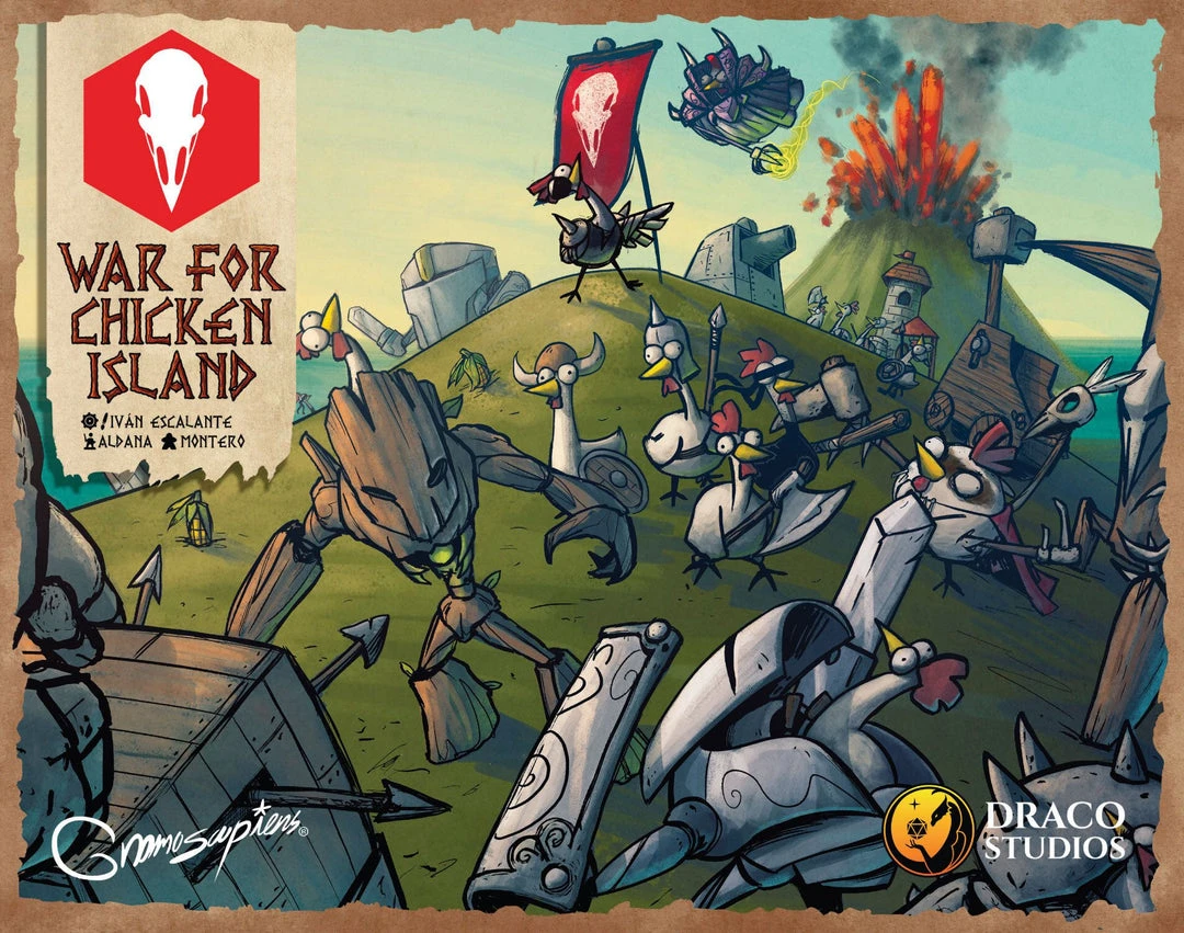 Draco Studios War For Chicken Island *PRE-ORDER* Board Games 1 Draco Studios War For Chicken Island *PRE-ORDER* Board Games