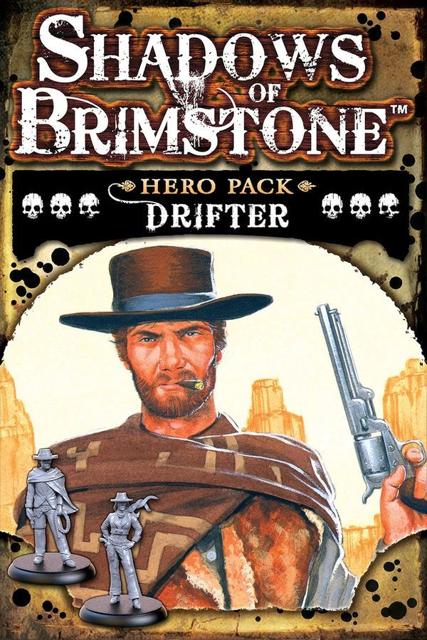 Flying Frog Productions Shadows Of Brimstone: Drifter Hero Pack 1 Flying Frog Productions Shadows Of Brimstone: Drifter Hero Pack