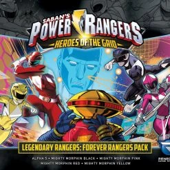 Renegade Game Studios Power Rangers: Heroes Of The Grid – Legendary Rangers: Forever Rangers Pack