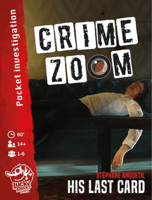 Lucky Duck Games Crime Zoom: His Last Card 1 Lucky Duck Games Crime Zoom: His Last Card