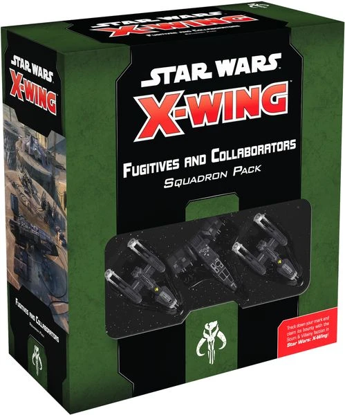 Fantasy Flight Games Star Wars X-Wing (Second Edition): Fugitives And Collaborators Squadron Pack Board Games 1 Fantasy Flight Games Star Wars X-Wing (Second Edition): Fugitives And Collaborators Squadron Pack Board Games