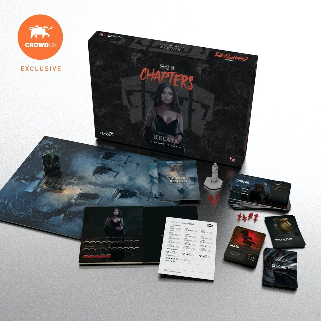 Flyos Games Vampire: The Masquerade – CHAPTERS: Hecata Expansion Pack *PRE-ORDER* 1 Flyos Games Vampire: The Masquerade – CHAPTERS: Hecata Expansion Pack *PRE-ORDER*
