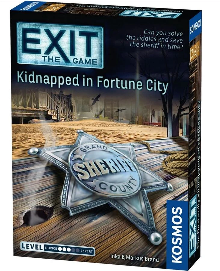 KOSMOS Board Games Exit: The Game – Kidnapped In Fortune City 1 KOSMOS Board Games Exit: The Game – Kidnapped In Fortune City
