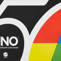 Mattel Board Games UNO - Premium 50th Anniversary Edition
