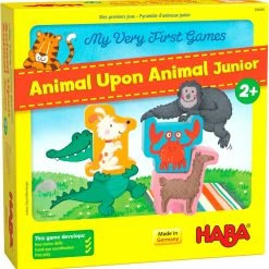 HABA Board Games My Very First Games: Animal Upon Animal Junior