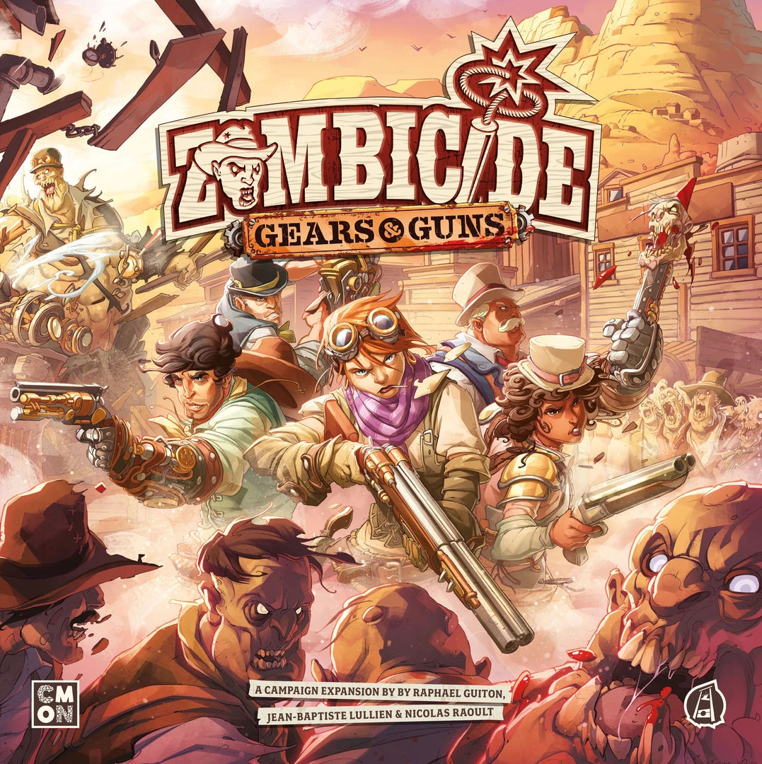 CMON Global Limited Zombicide: Undead Or Alive – Gears & Guns *PRE-ORDER* 1 CMON Global Limited Zombicide: Undead Or Alive – Gears & Guns *PRE-ORDER*