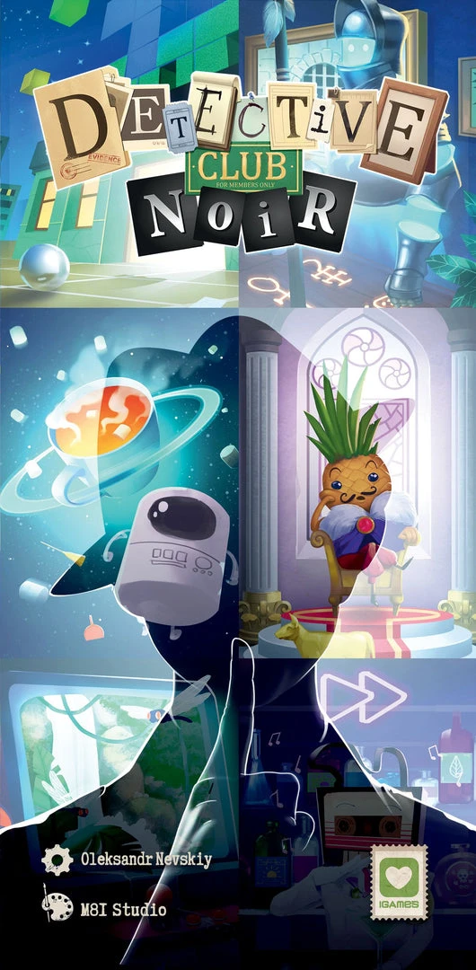 IGAMES Detective Club: Noir (French) Board Games 1 IGAMES Detective Club: Noir (French) Board Games