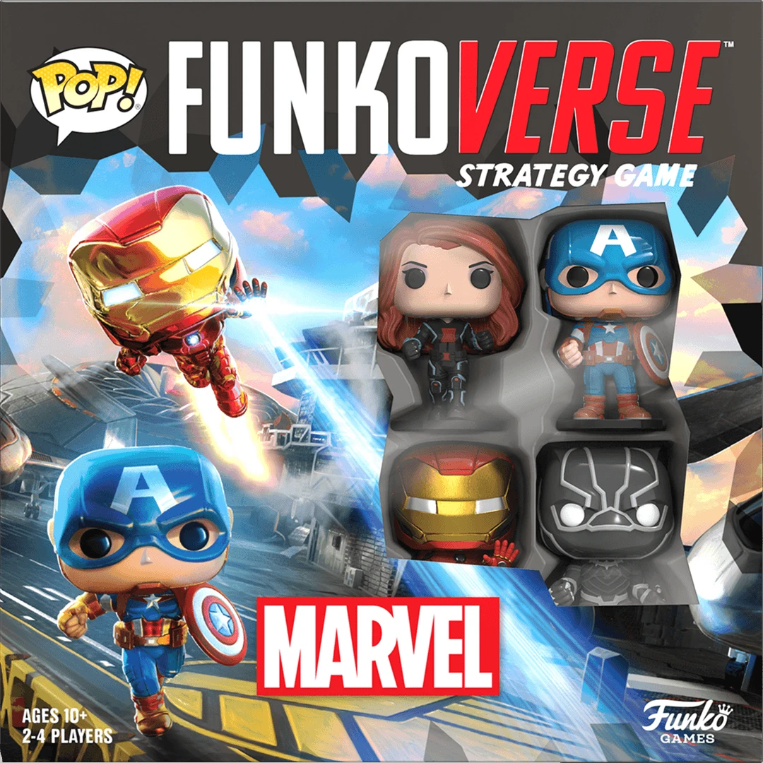 Funko Games Funkoverse Strategy Game: Marvel 100 Board Games 1 Funko Games Funkoverse Strategy Game: Marvel 100 Board Games