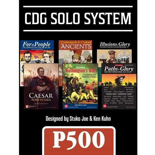 GMT Games Board Games CDG Solo System 1 GMT Games Board Games CDG Solo System