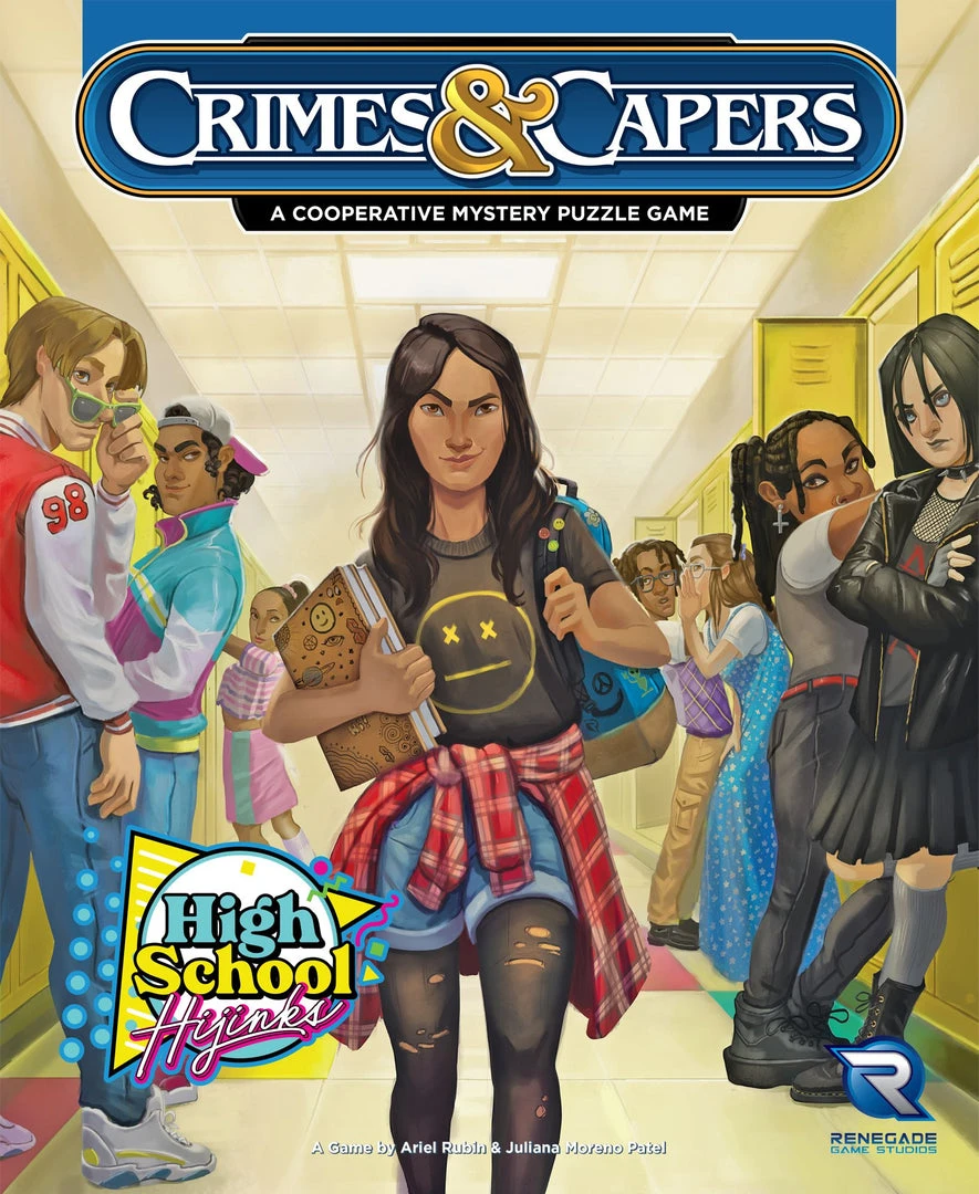 Renegade Game Studios Crimes & Capers: High School Hijinks Board Games 1 Renegade Game Studios Crimes & Capers: High School Hijinks Board Games