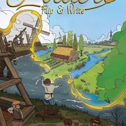 Jolly Dutch Productions Polders: Flip & Write (Import) Board Games
