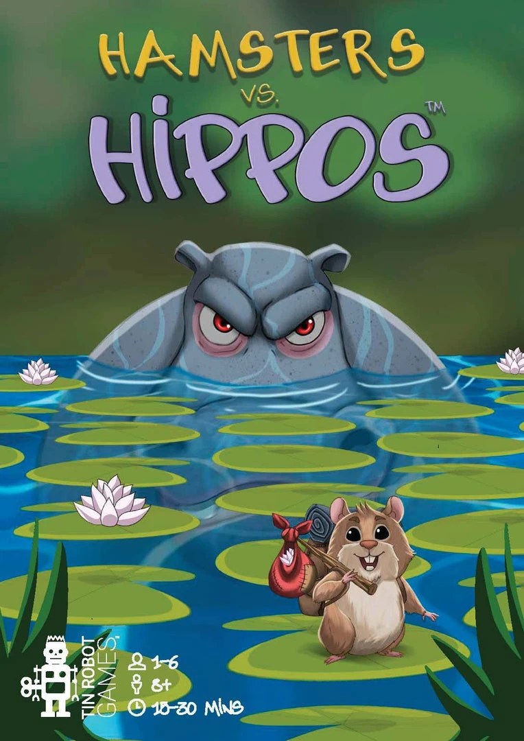TIN ROBOT GAMES Hamsters Vs. Hippos *PRE-ORDER* 1 TIN ROBOT GAMES Hamsters Vs. Hippos *PRE-ORDER*