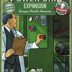 Rio Grande Games Power Grid: Europe/North America Board Games