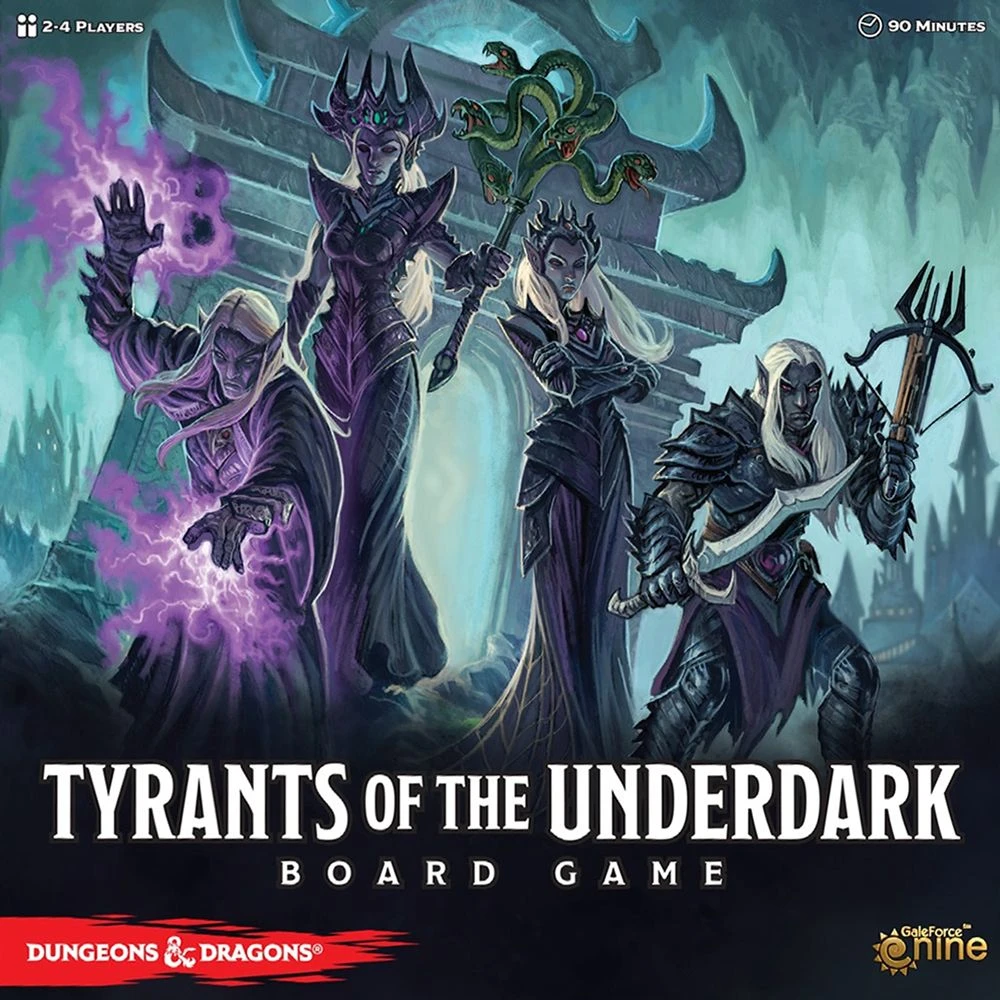 Gale Force Nine Tyrants Of The Underdark: Board Game (Second Edition) 1 Gale Force Nine Tyrants Of The Underdark: Board Game (Second Edition)