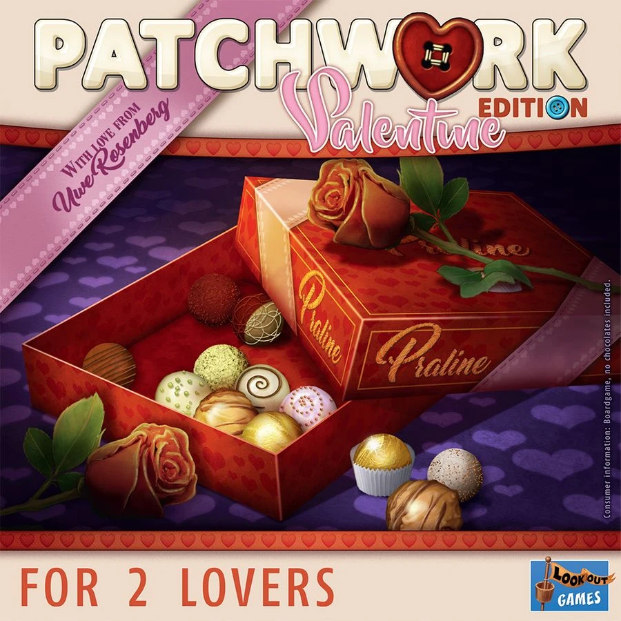 Lookout Games Patchwork: Valentine's Day Edition *PRE-ORDER* 1 Lookout Games Patchwork: Valentine's Day Edition *PRE-ORDER*