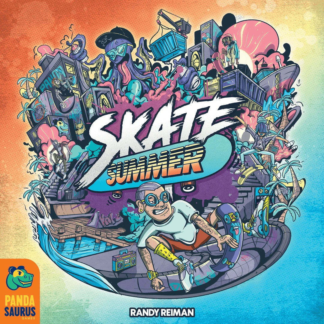 Pandasaurus Games Skate Summer *PRE-ORDER* Board Games 1 Pandasaurus Games Skate Summer *PRE-ORDER* Board Games