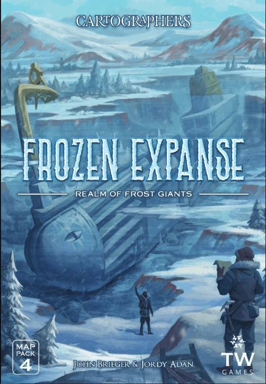Thunderworks Games Cartographers Map Pack 4: Frozen Expanse – Realm Of Frost Giants 1 Thunderworks Games Cartographers Map Pack 4: Frozen Expanse – Realm Of Frost Giants