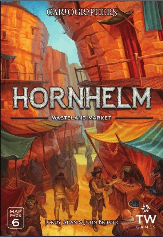 Thunderworks Games Cartographers Map Pack 6: Hornhelm – Wasteland Market (Release On Aug 8) *PRE-ORDER* Board Games 1 Thunderworks Games Cartographers Map Pack 6: Hornhelm – Wasteland Market (Release On Aug 8) *PRE-ORDER* Board Games