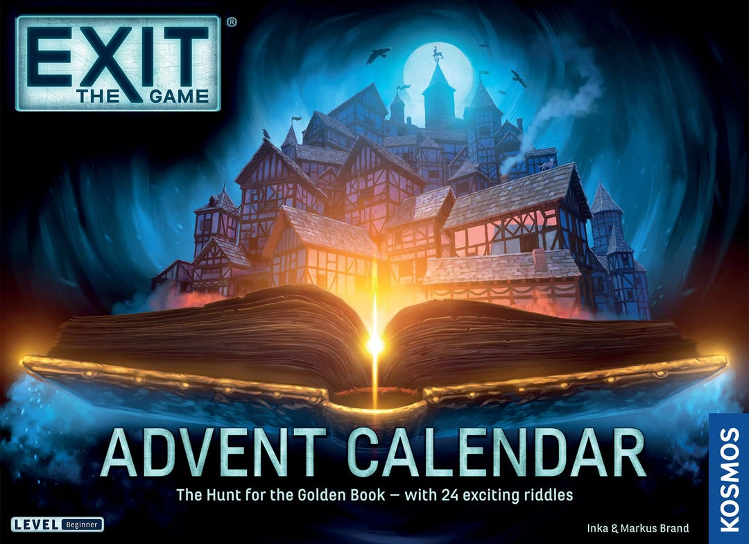 KOSMOS Board Games Exit: The Game – Advent Calendar: The Hunt For The Golden Book *PRE-ORDER* 1 KOSMOS Board Games Exit: The Game – Advent Calendar: The Hunt For The Golden Book *PRE-ORDER*