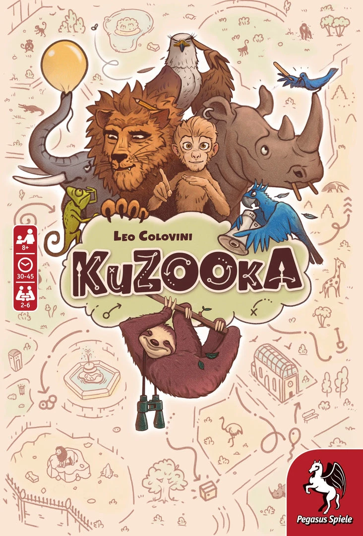 Pegasus Spiele Board Games KuZOOkA *PRE-ORDER* 1 Pegasus Spiele Board Games KuZOOkA *PRE-ORDER*