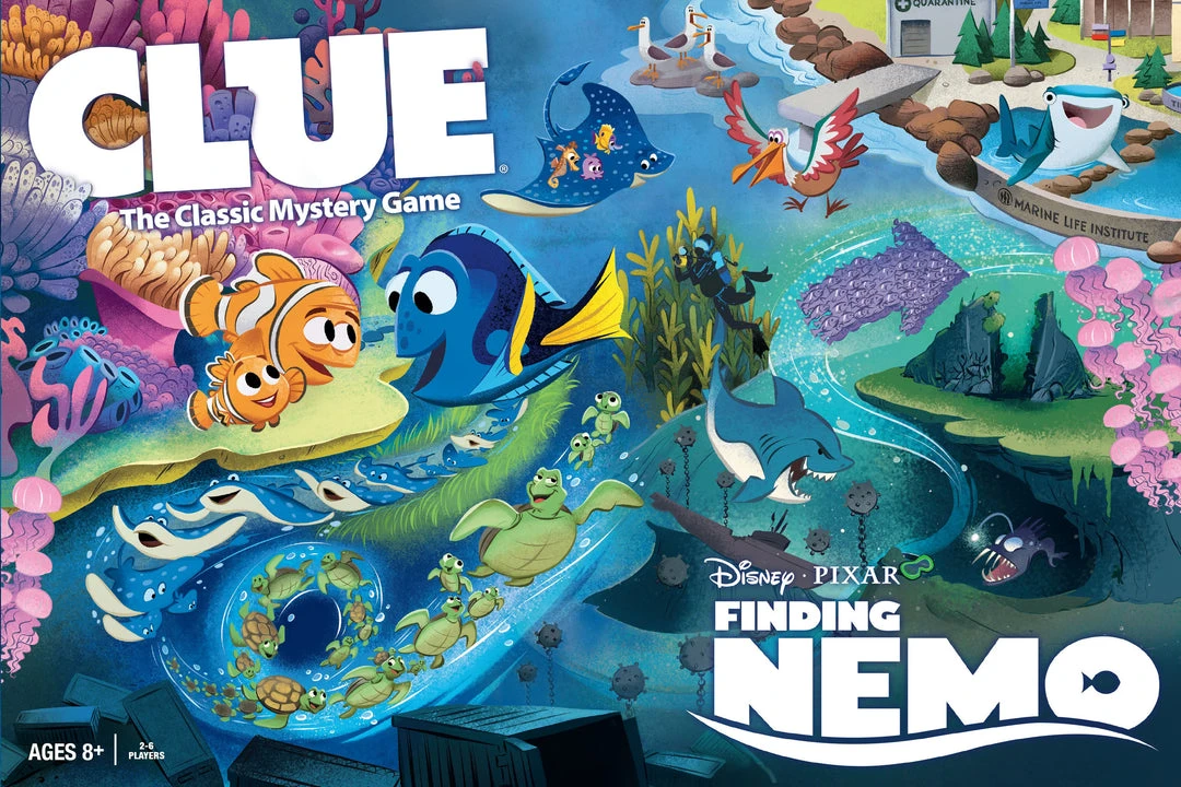 The Op Clue: Finding Nemo Board Games 1 The Op Clue: Finding Nemo Board Games